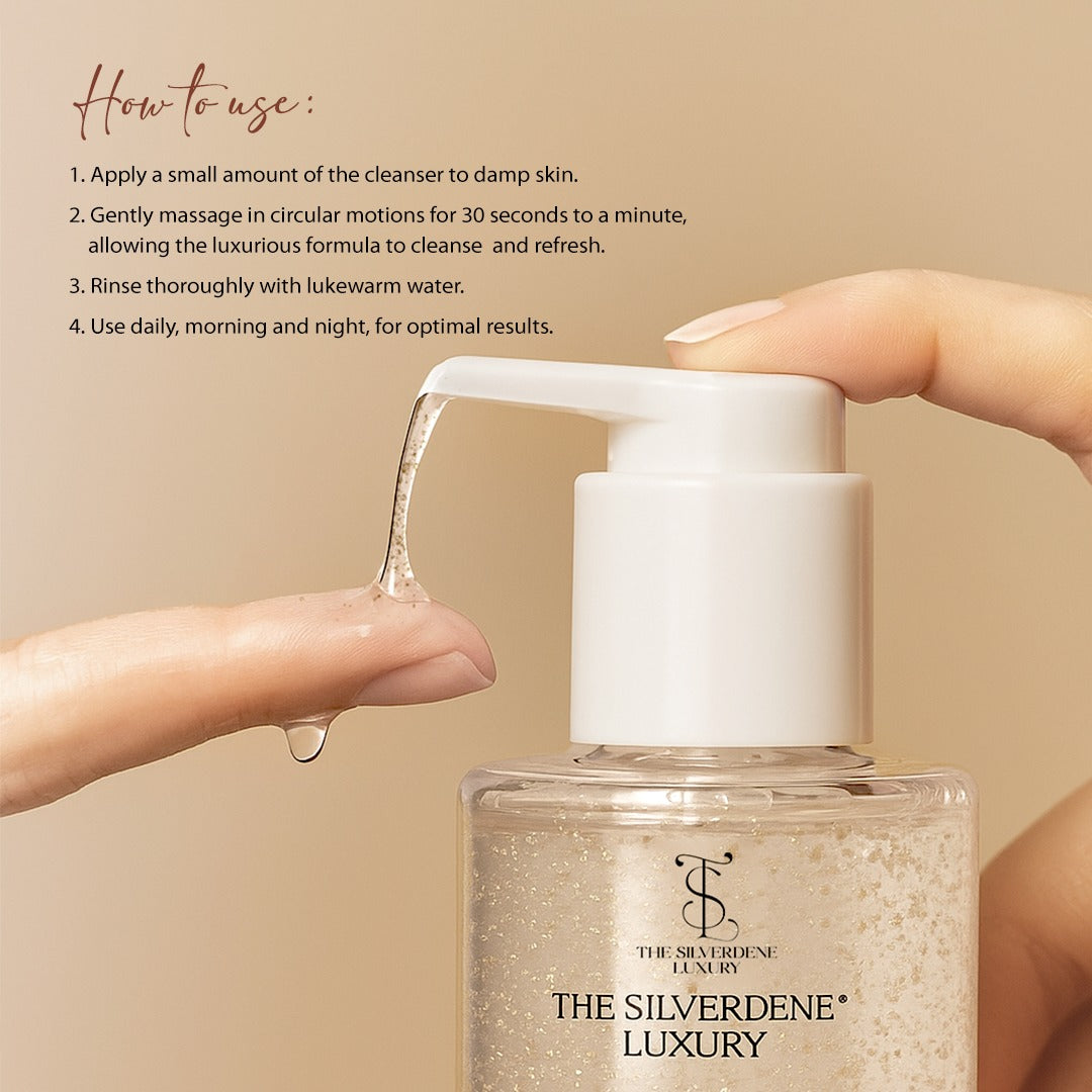 Pack of 3 Gold Fibre Time Reverse Cleanser