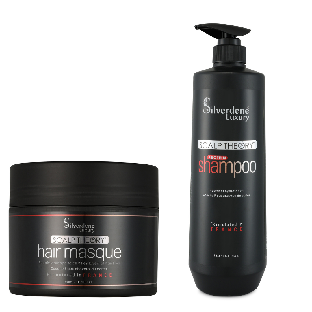 Combo of Scalp theory Protein Shampoo (1ltr) & Scalp theory protein hair masque (500ml)