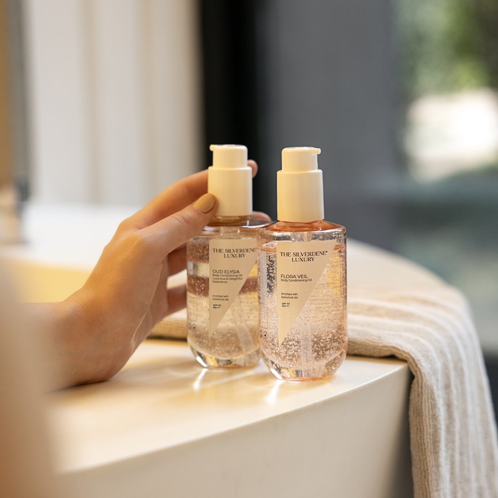 Flora Veil & Oud Elysia Body Oil Combo
