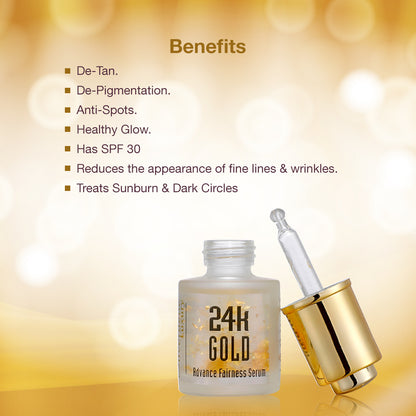 Benefits Of 24k Gold Face Serum - The Silverdene Luxury