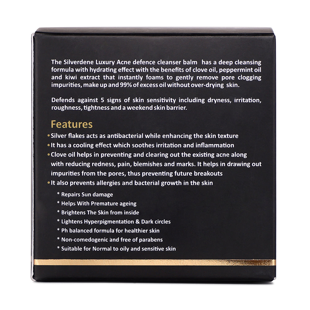 Silverdene- acne defence balm clenser
