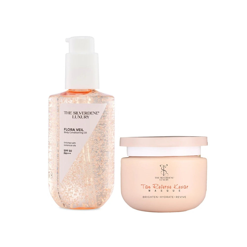 Tan Reversal Kesar Masque + Flora Veil Body Oil