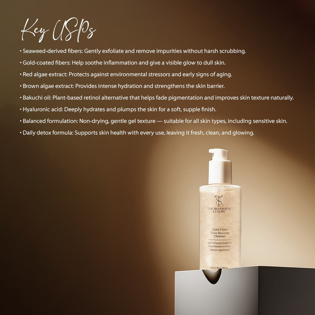 Gold Fiber Time Reverse Cleanser