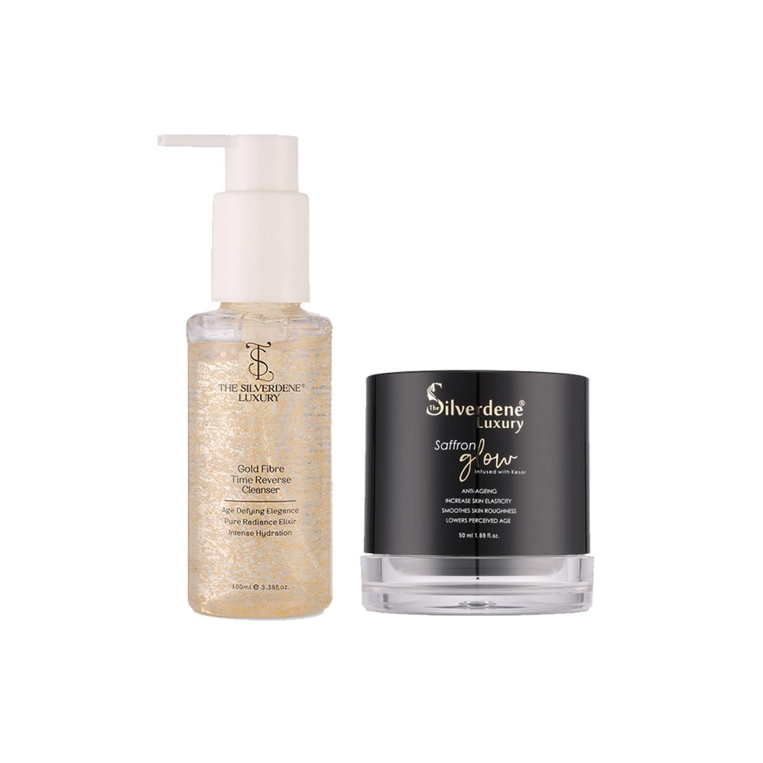 Gold Fibre Facewash &amp; Saffron Glow